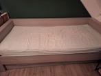 1 persoons bed met lade, Huis en Inrichting, Grijs, 90 cm, Gebruikt, Ophalen of Verzenden