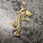 14 karaat gouden panter hanger kettinghanger
