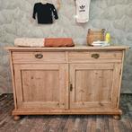 Mooie grenenhouten commode/dressior, Ophalen, Zo goed als nieuw, Minder dan 50 cm