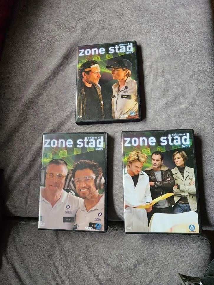 Zone Stad - Seizoen 4 , Origineel 3 dvd, Cd's en Dvd's, Dvd's | Tv en Series, Zo goed als nieuw, Drama, Boxset, Alle leeftijden