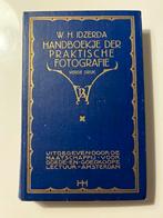 Handboekje der Praktische Fotografie - W.H. Idzerda, Boeken, Verzenden, Gelezen, Fotografie algemeen