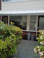 zonnescherm ziet er netjes uit werkt uitstekend, Tuin en Terras, Zonneschermen, Ophalen, Gebruikt, Knikarmscherm