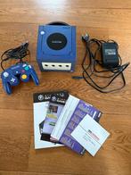 Nintendo Gamecube, Spelcomputers en Games, Spelcomputers | Nintendo GameCube, Ophalen of Verzenden, Zo goed als nieuw, Zwart, Met 1 controller