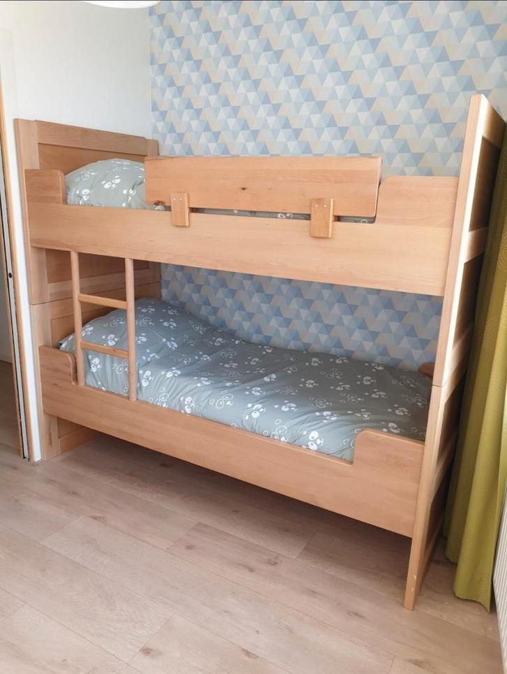 Stapelbed DANAI (coco-mat), Huis en Inrichting, Slaapkamer | Complete slaapkamers, Zo goed als nieuw, Tweepersoons, Ophalen of Verzenden