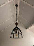 Van € 329 voor €150 Industriele hanglamp gebrand staal 60cm, Huis en Inrichting, Lampen | Hanglampen, Ophalen, Zo goed als nieuw