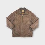 Camel Active heren jas maat L (100% leer), Maat 52/54 (L), Tweedehands, Bruin, Tweedehands