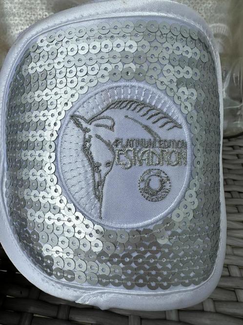 Eskadron bandages - wit met paillet - FULL, Dieren en Toebehoren, Paarden en Pony's | Beschermers, Nieuw, Rijden, Ophalen of Verzenden