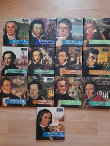 Klassieke componisten - Vroeg-Romantiek 13 CD's beschikbaar voor biedingen