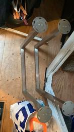 IKEA Chrome tafelpoten 2x, Ophalen, Tafelpoot, Gebruikt, 50 tot 100 cm