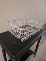 Oud Brocante IJzeren Winkelmandje, Huis en Inrichting, Woonaccessoires | Schalen en Manden, Overige materialen, Gebruikt, Mand