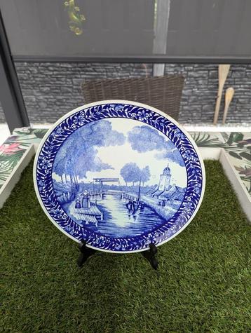 Wandbord Boch Delfts Blauw - 29,5 cm beschikbaar voor biedingen