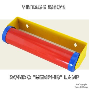 Vintage Rondo Lampje "Memphis" – Speelse Kleuren, Jaren ’80 beschikbaar voor biedingen