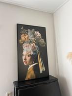 Meisje met de Parel Schilderij, Minder dan 50 cm, 50 tot 75 cm, Ophalen of Verzenden, Zo goed als nieuw