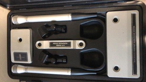 Philips Unidirectional Electret Stereo Microphone set N8410, Muziek en Instrumenten, Microfoons, Studiomicrofoon, Ophalen of Verzenden