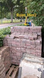 Betonklinkers, Tuin en Terras, Tegels en Klinkers, Ophalen, Zo goed als nieuw, Beton, Klinkers