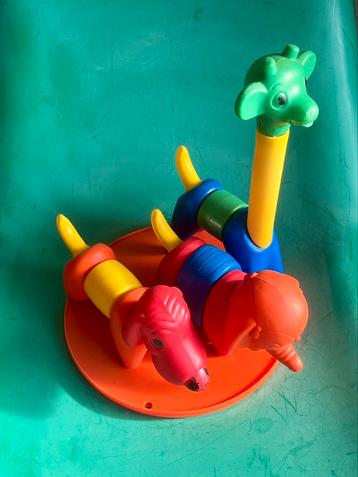 Vintage speelgoed dieren modulair Zoo It Yourself Tupperware beschikbaar voor biedingen