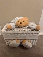 Nanan Speelgoedkist met Knuffel Beer, Ophalen of Verzenden, Gebruikt