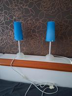 Twee mooie bedlampjes Ikea met spaarlampen, Huis en Inrichting, Lampen | Overige, Ophalen of Verzenden, Gebruikt