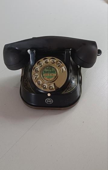 Antieke draaischijf telefoon bakeliet Bell Telephone beschikbaar voor biedingen