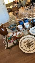 Lot keramiek aardewerk gres henk potters de Gats, Ophalen of Verzenden