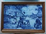 6 Delfts Blauwe tegels, Ophalen