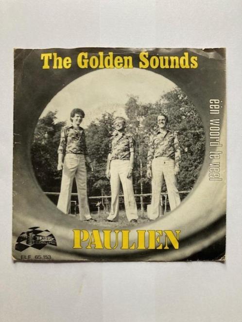The Golden Sounds vinyl singel met het nummer Paulien, Cd's en Dvd's, Vinyl | Nederlandstalig, Gebruikt, Levenslied of Smartlap