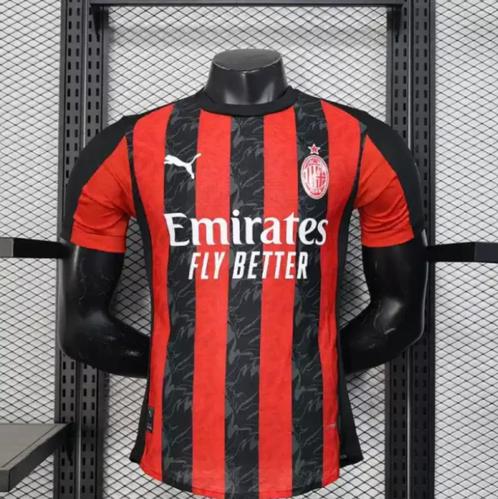 AC Milan Thuis 25/26 Player Versie – Authentic Jersey, Sport en Fitness, Voetbal, Nieuw, Shirt, Verzenden