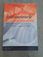Cock A. Hazeu - Institutionele economie, Ophalen of Verzenden, C.A. Hazeu, Management, Zo goed als nieuw