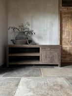 Tv Dressoir/ laag dressoir Driftwood, 150 tot 200 cm, Ophalen of Verzenden, Zo goed als nieuw, Minder dan 100 cm