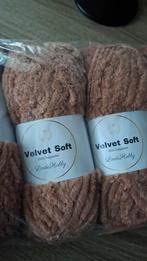 Zachte Velvet Brei-/Haakgaren, Ophalen of Verzenden, Nieuw, Breien of Haken, Wol of Garen