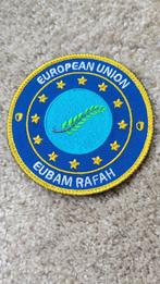 EU missie Rafah embleem Mariniers landmacht KCT defensie, Verzamelen, Ophalen of Verzenden, Landmacht, Nederland, Embleem of Badge