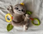 Fisher Price Luiaard Knuffel met Spiegel en Rammelaar, Ophalen of Verzenden, Nieuw, Rammelaar, Met geluid