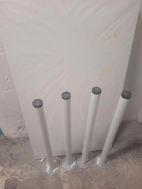 IKEA Adils Tafelpoten + Tafelblad, Huis en Inrichting, Tafelonderdelen, Gebruikt, Tafelpoot, 50 tot 100 cm, Minder dan 50 cm, Kunststof