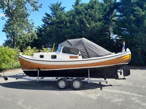 Zweedse spitsgatter, Watersport en Boten, Sloepen, Gebruikt, 10 tot 30 pk, 6 meter of meer, Binnenboordmotor, Diesel, Hout, Ophalen