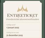 Efteling Entreekaartje - Geldig t/m 31 december, Eén persoon, Ticket of Toegangskaart