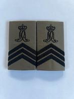 Set rangen Klu gvt Sergeant KMA, Verzenden, Luchtmacht, Nederland, Embleem of Badge