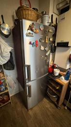 AEG Koelkast met Vriesvak - Zilverkleurig, Witgoed en Apparatuur, Koelkasten en IJskasten, Ophalen, 150 tot 200 liter, Gebruikt