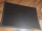 Zwarte deurmat met patroon,  nieuw, Huis en Inrichting, Ophalen of Verzenden, Zo goed als nieuw, Zwart, Rechthoekig