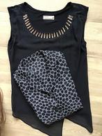 DI LOREN!LúxeTop 38/40&Voile Blouse/Jasje.Stijlvol! Sámen:, Ophalen of Verzenden, Zo goed als nieuw, Maat 38/40 (M)
