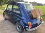 fiat 500 L blauw volledig gerestaureerd, Auto's, Oldtimers, Cabriolet, Particulier, 18 pk, Te koop