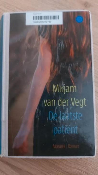 M. van der Vegt - De laatste patiënt, Boeken, Literatuur, Gelezen, Nederland, Ophalen of Verzenden