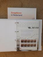 Album "Zoogdieren" --> compleet met 36 vel van 10 x tarief 1, Verzenden, Na 1940, Postfris