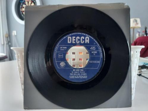 7" Single The Rolling Stones - We Love You / Dandelion, Cd's en Dvd's, Vinyl Singles, Gebruikt, Single, Pop, 7 inch, Verzenden