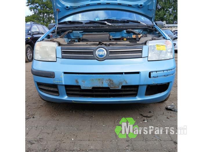 Voorbumper van een Fiat Panda (BLAUW), Auto-onderdelen, Carrosserie en Plaatwerk, Bumper, Fiat, Gebruikt, 3 maanden garantie, Ophalen of Verzenden
