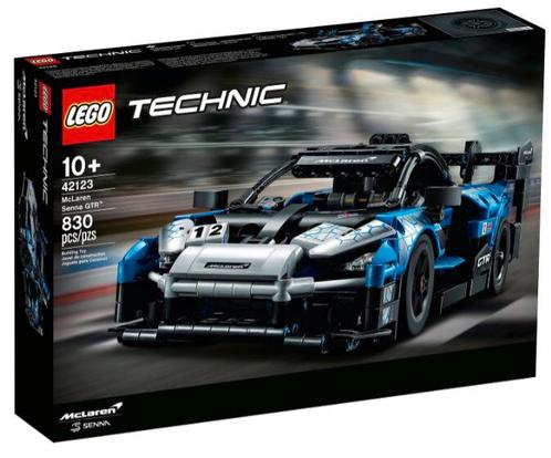 N6 - Lego Technic 42123 - McLaren Senna GTR, Kinderen en Baby's, Speelgoed | Duplo en Lego, Zo goed als nieuw, Ophalen of Verzenden