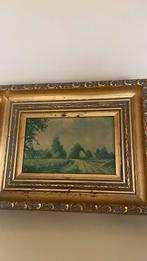 Oud Schilderij met Gouden Lijst, Ophalen