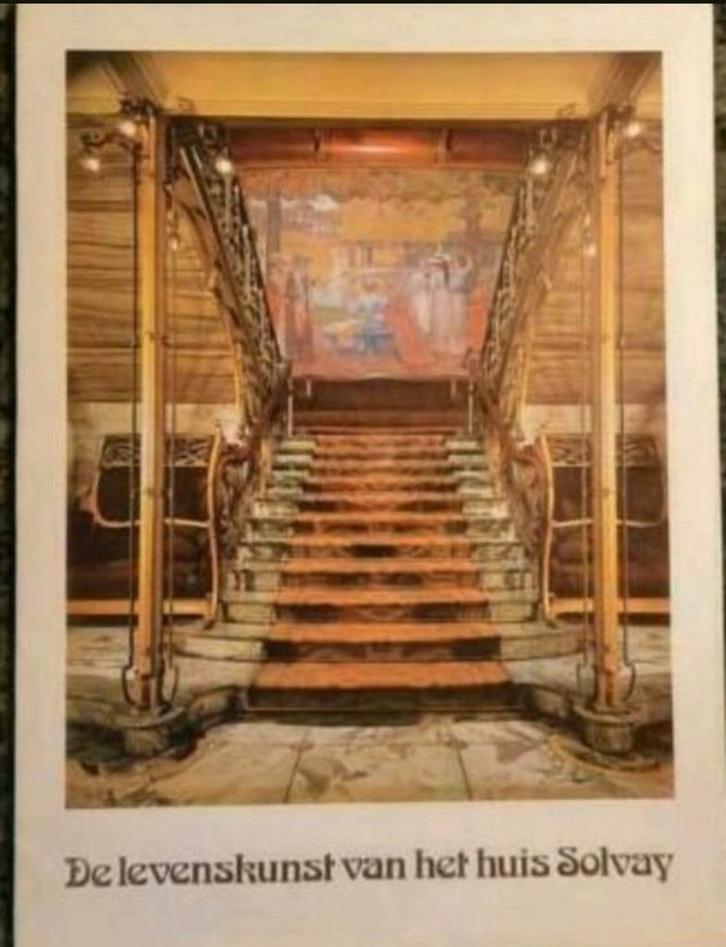 HET HUIS SOLVAY Brussel Horta Art Nouveau. XXL formaat, Boeken, Kunst en Cultuur | Architectuur, Zo goed als nieuw, Verzenden