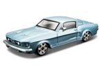 Bburago: Street Fire 1:43: Ford Mustang GT Blauw, Overige merken, Auto, ., Nieuw