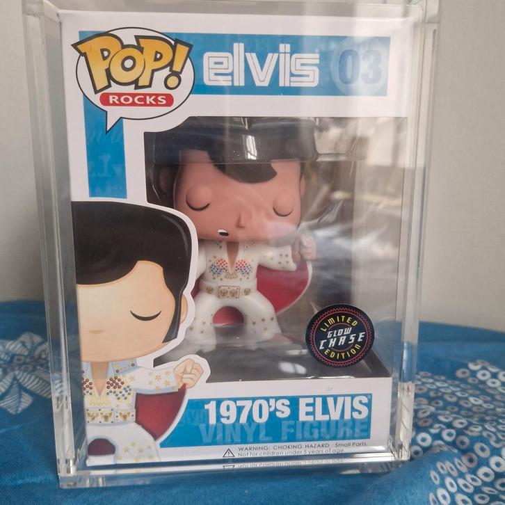 Funko Pop! Elvis Presley 03 Glow Chase - Nieuw!, Verzamelen, Poppetjes en Figuurtjes, Nieuw, Ophalen of Verzenden
