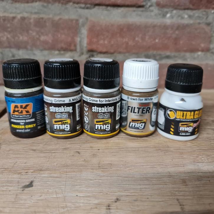 Diverse verf, wash ,stains, grime etc, Hobby en Vrije tijd, Modelbouw | Overige, Groter dan 1:32, Ophalen of Verzenden